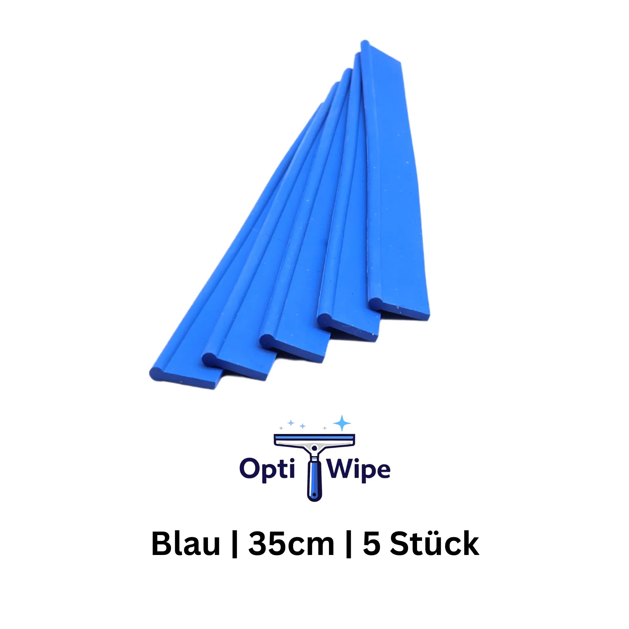 OptiWipe Wischergummi für Fensterwischer Ersatzlippe Gummilippe