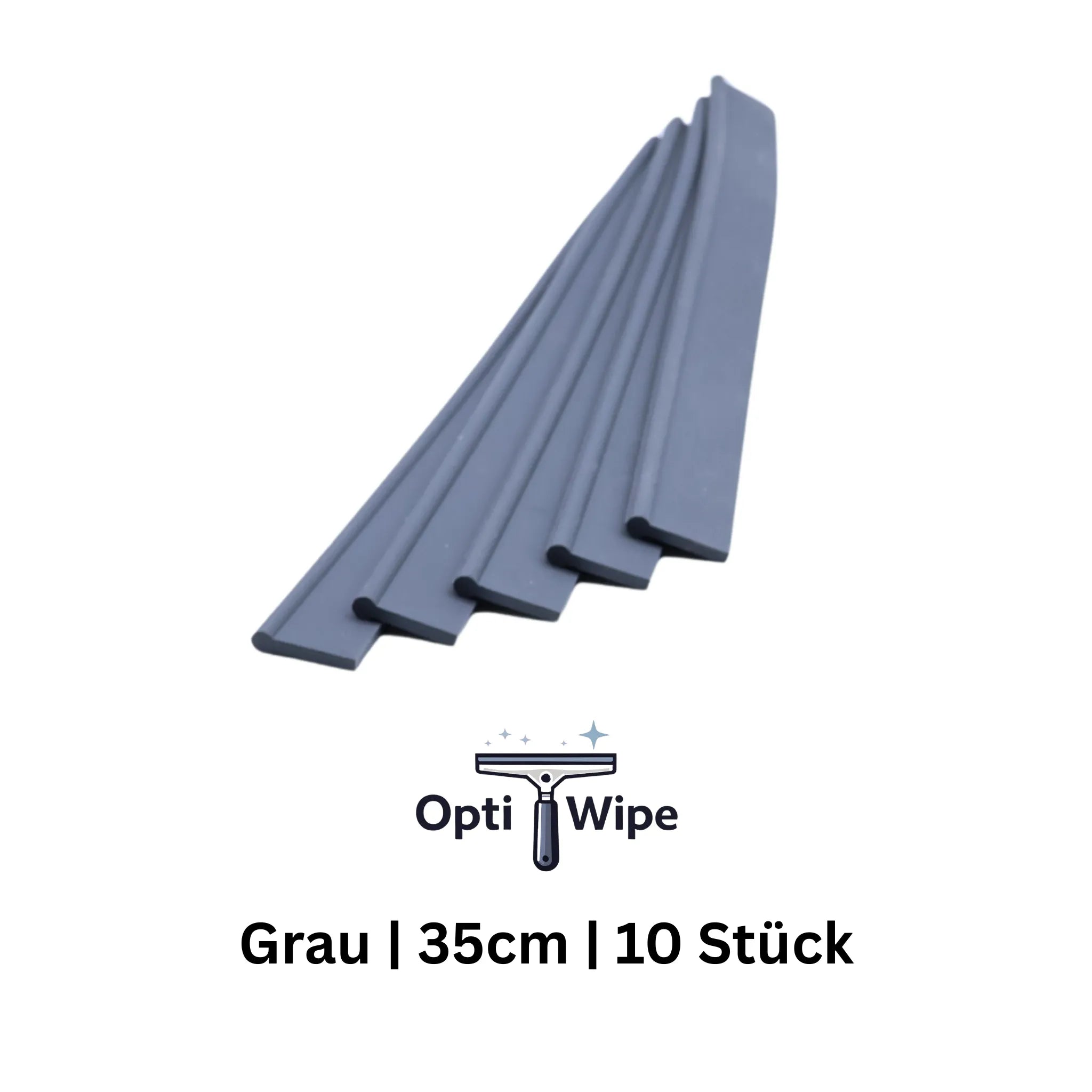 OptiWipe Wischergummi für Fensterwischer Ersatzlippe Gummilippe