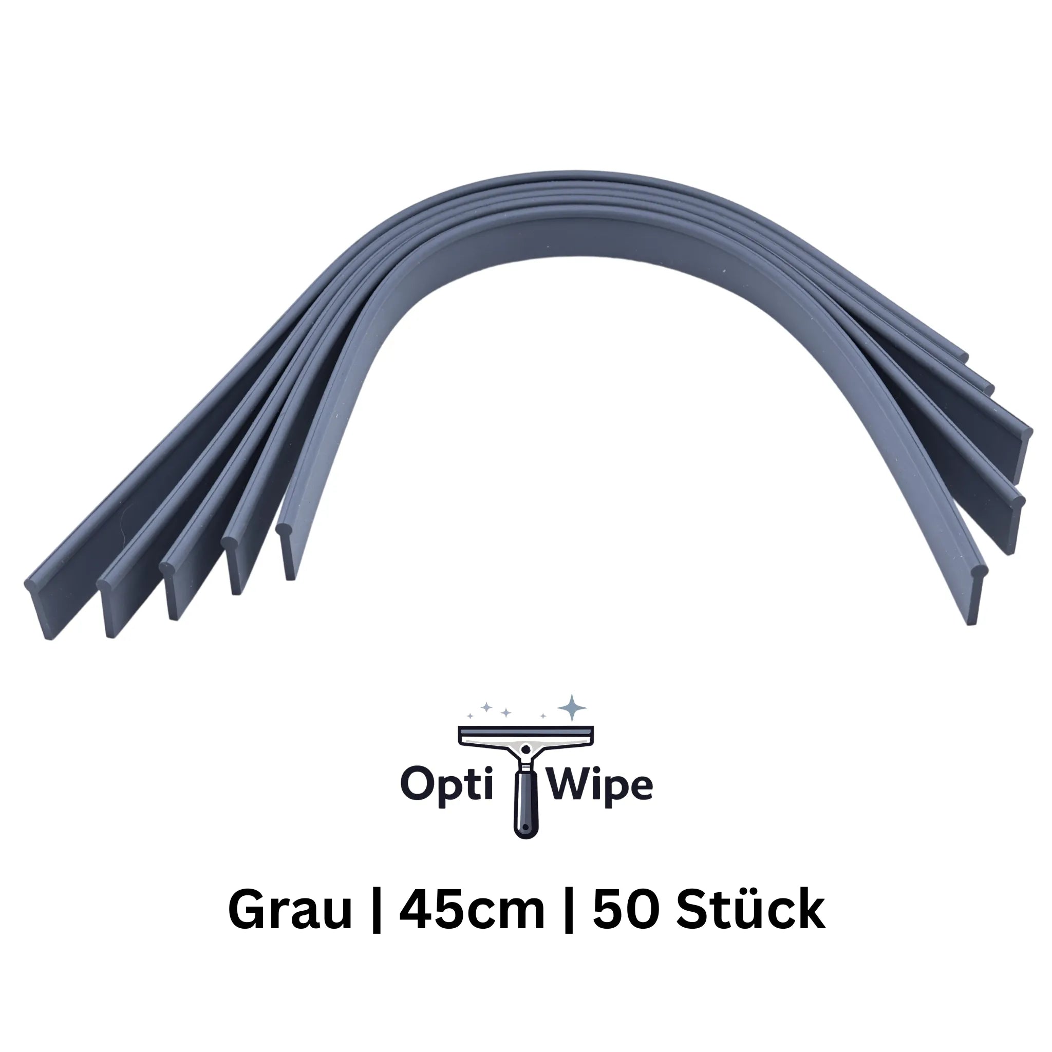 OptiWipe Wischergummi für Fensterwischer Ersatzlippe Gummilippe