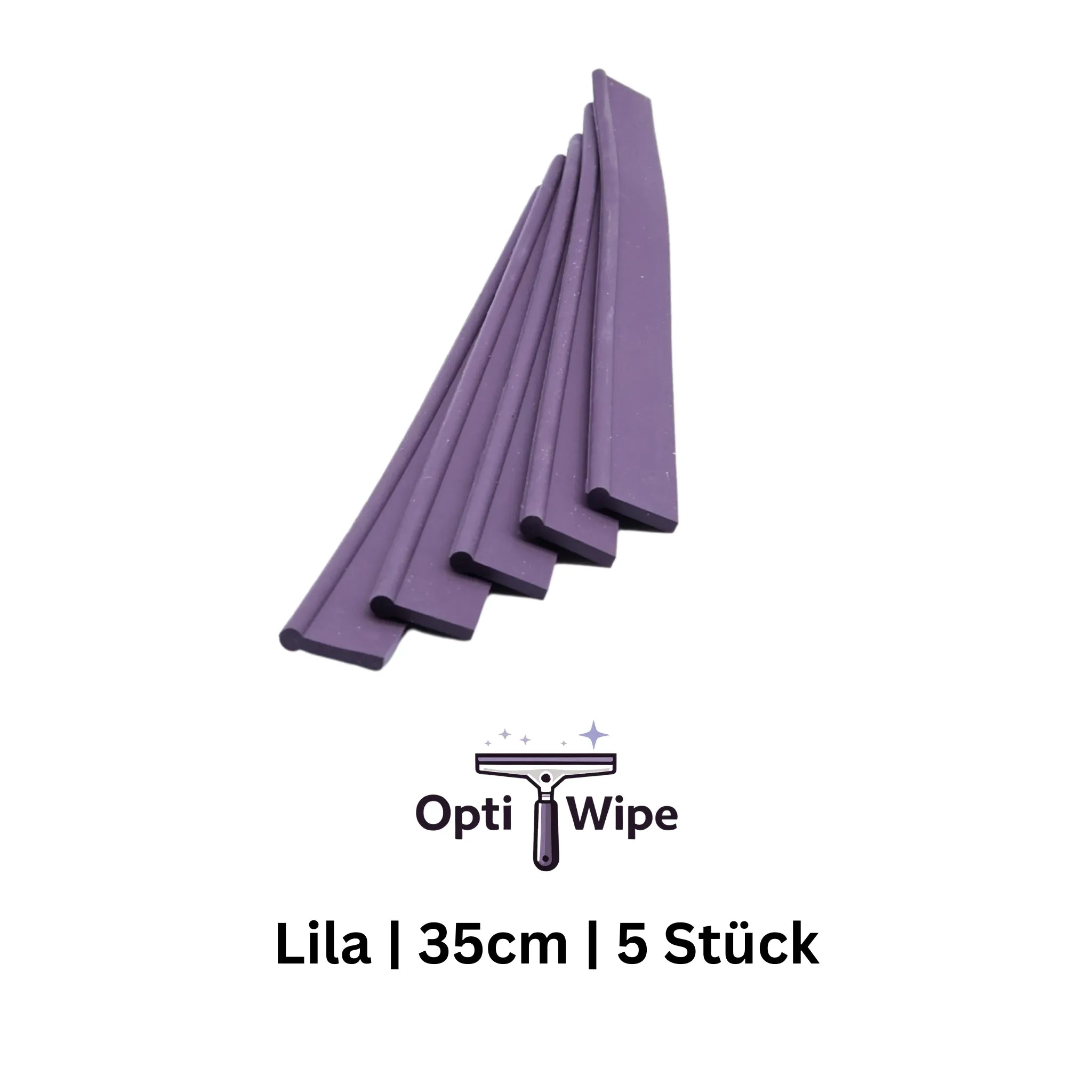OptiWipe Wischergummi für Fensterwischer Ersatzlippe Gummilippe
