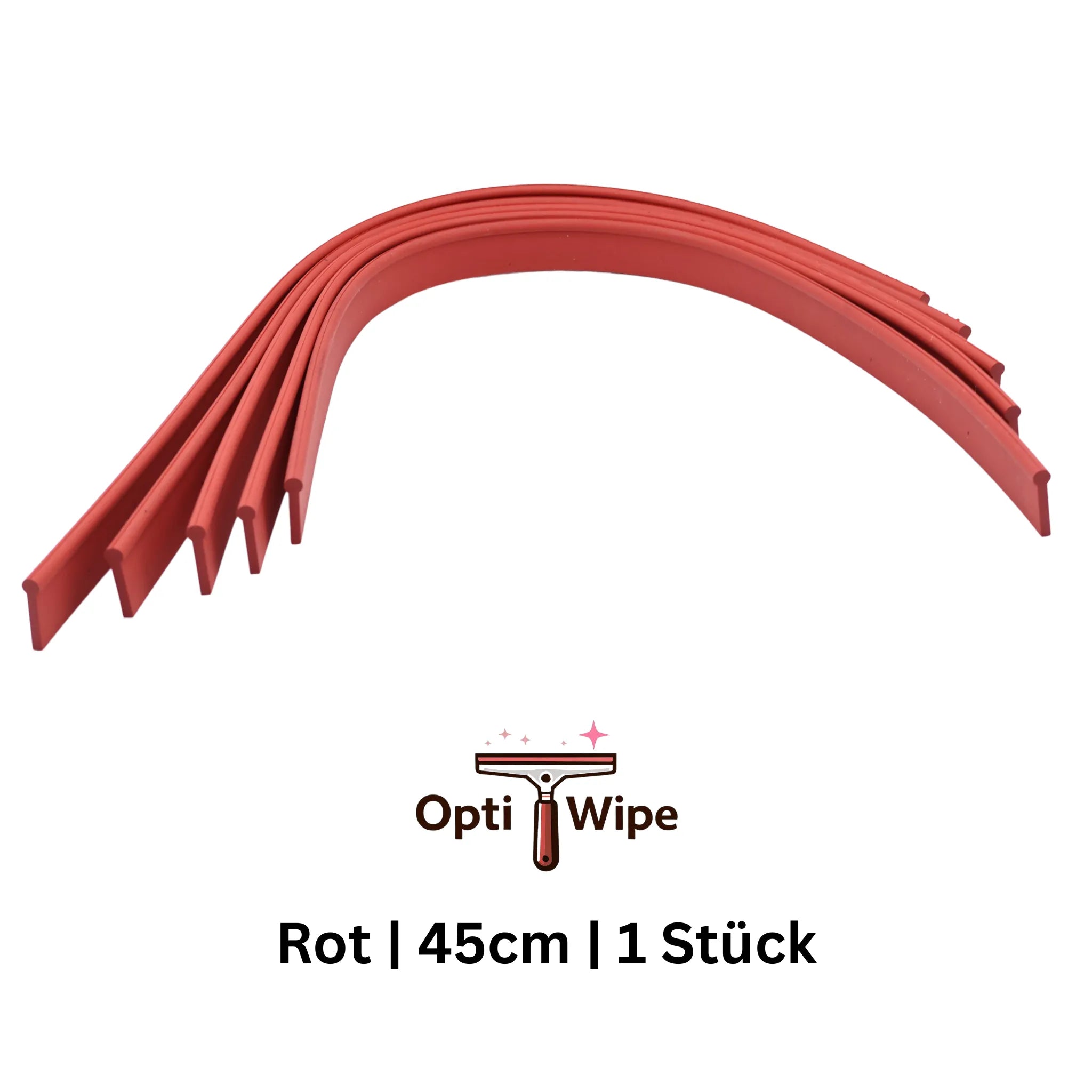OptiWipe Wischergummi für Fensterwischer Ersatzlippe Gummilippe