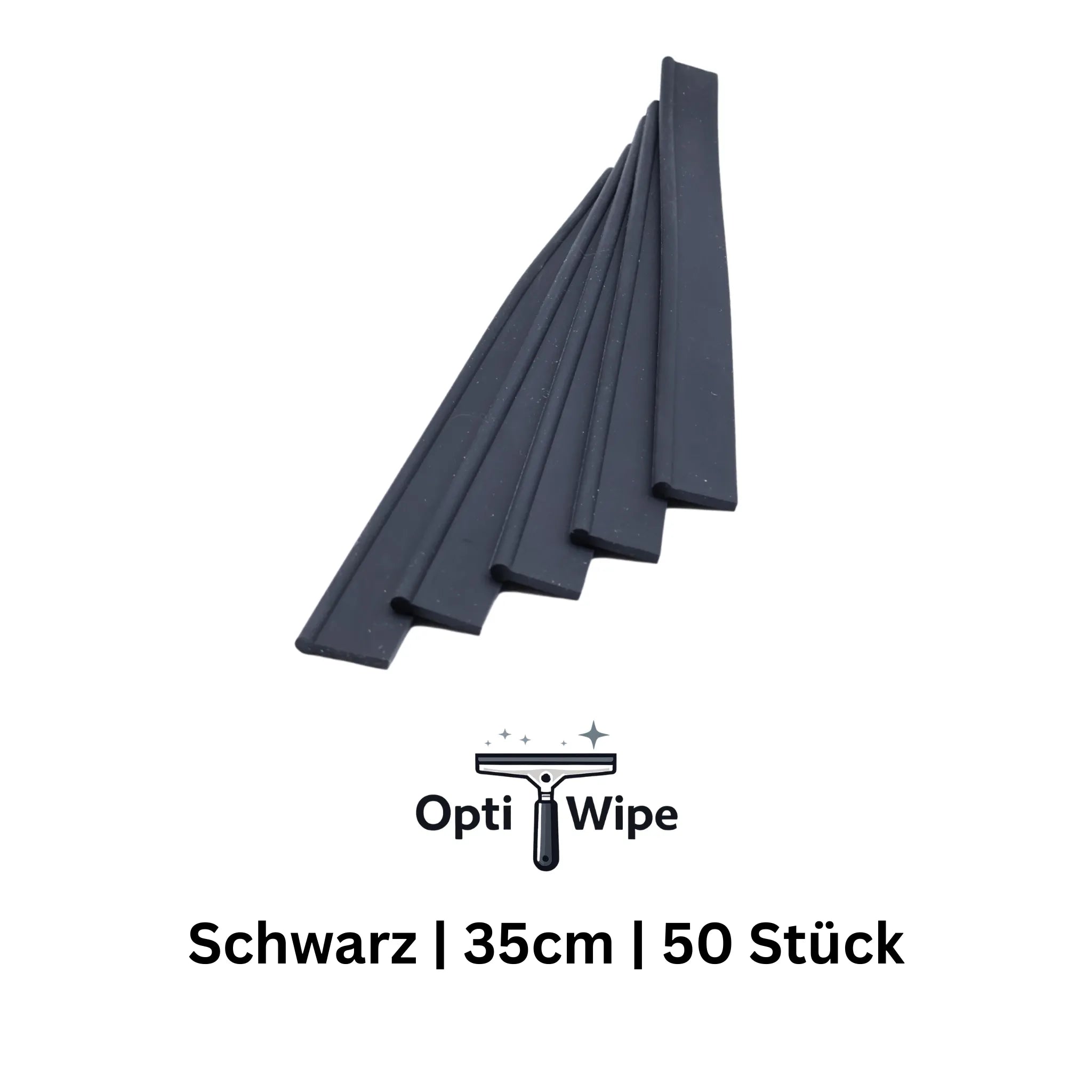 OptiWipe Wischergummi für Fensterwischer Ersatzlippe Gummilippe